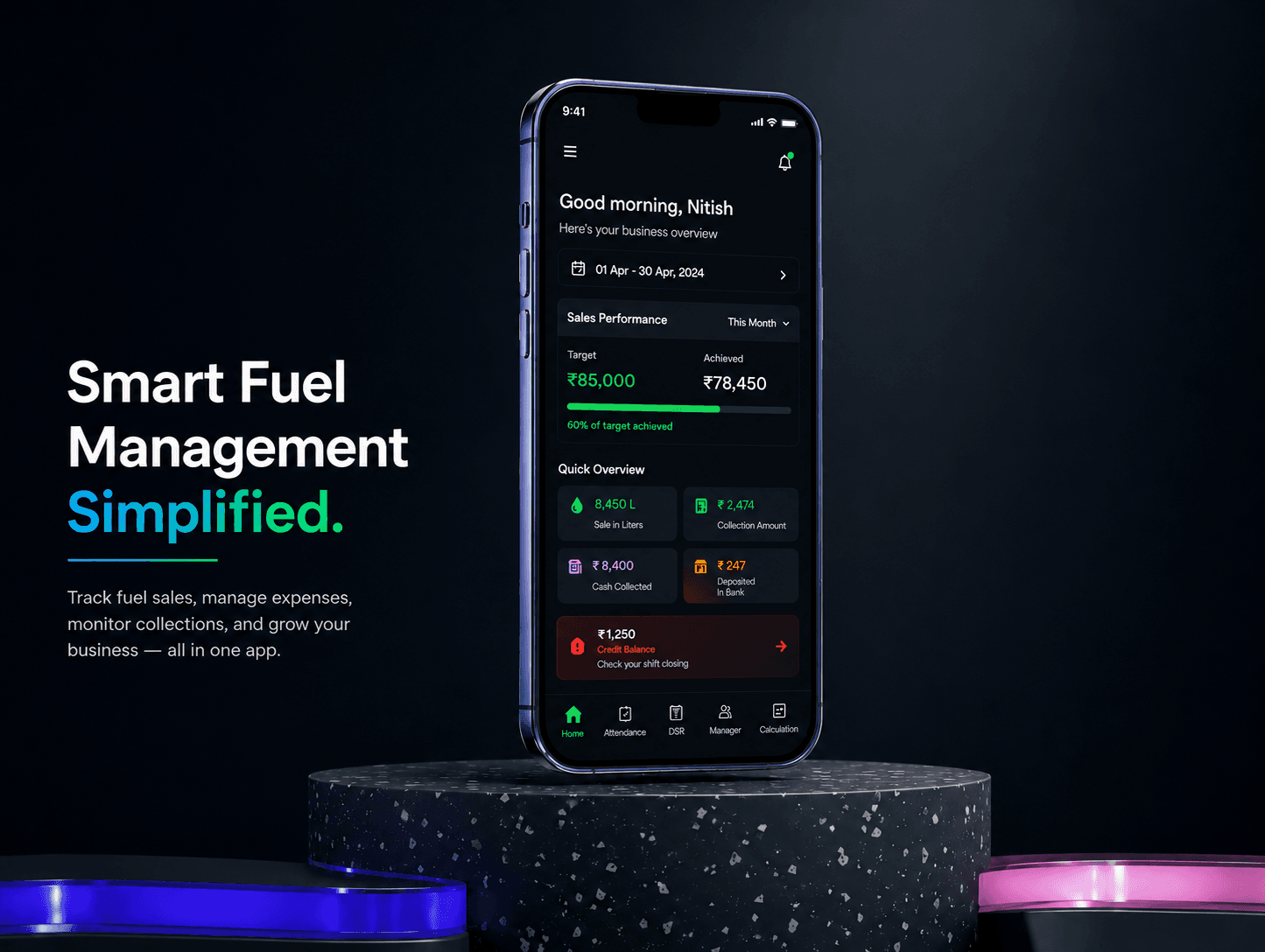 Mr Fuels Transact App project screenshot